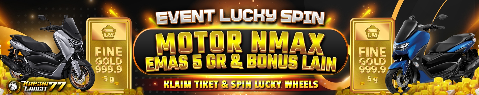 BONUS LUCKYSPIN KAISARLANGIT77